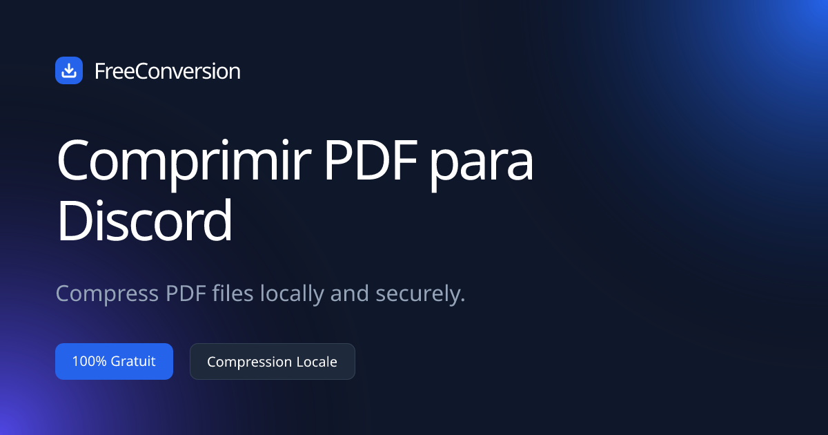 Comprimir PDF para Discord | Reducir Tamaño de Archivo Discord ...